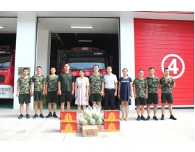 標(biāo)題：呼和浩特分院“八一”前夕走訪慰問(wèn)消防官兵 
瀏覽次數(shù)：4808
發(fā)表時(shí)間：2018-08-01